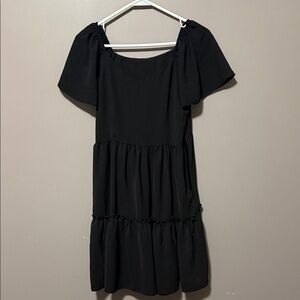 Elegant Black Women's Dress